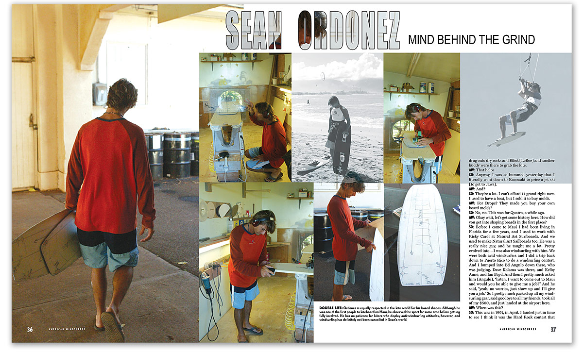 In the workshop and on the water: the early SOS years.